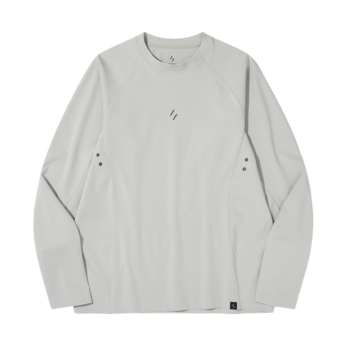 WBEFTL006LG WELTER EXPERIMENT Flexich Long Sleeves T-Shirt Light Gray
