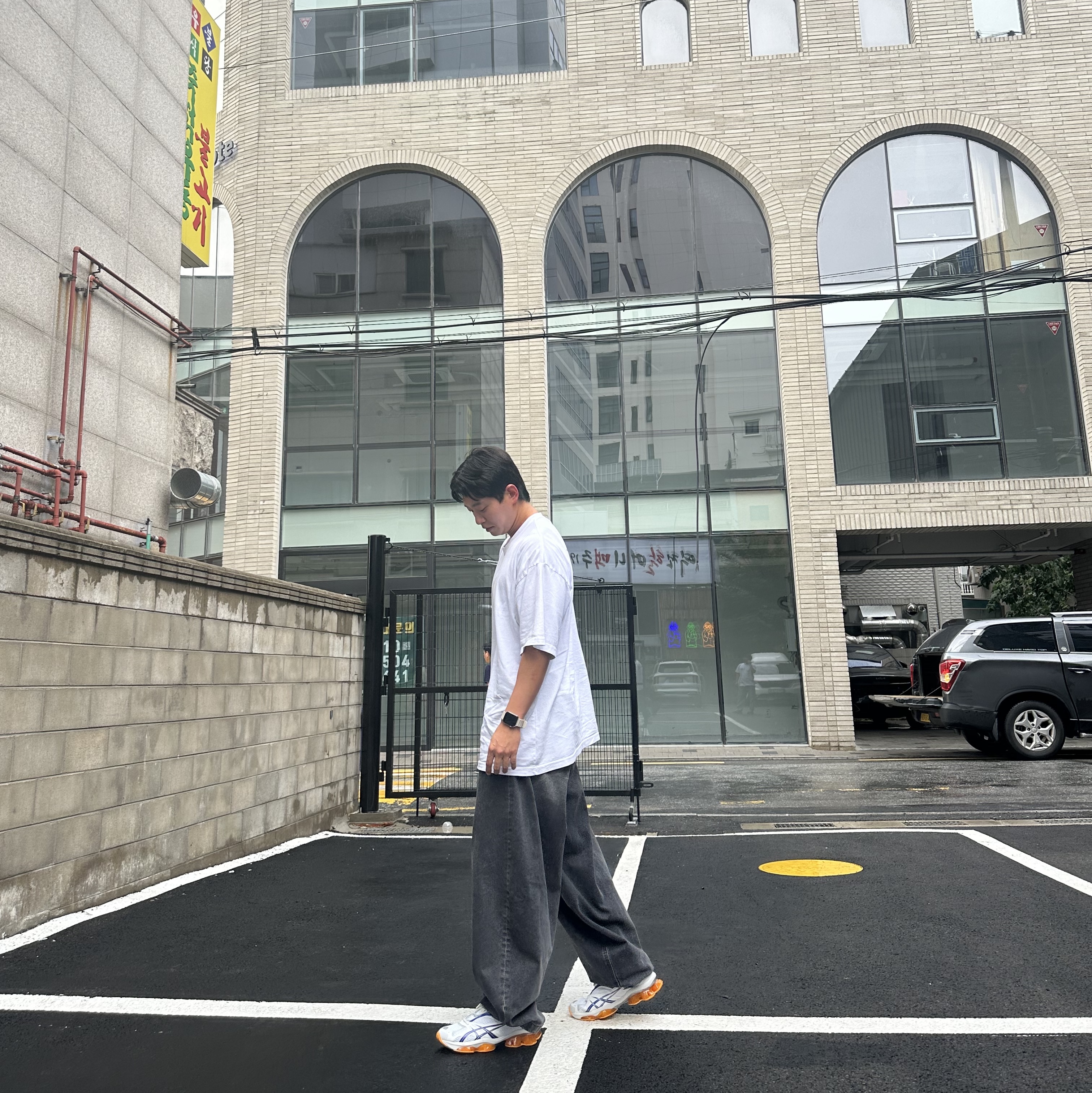 Asics x Kiko Kostadinov Gel-Quantum Zientzia White Blue 착용 스타일 - 1