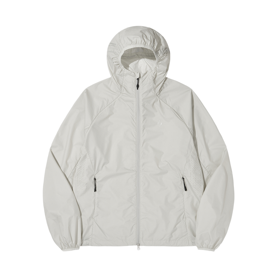 WBESJK003LG WELTER EXPERIMENT Sylphid Breathable Windbreaker Jacket Light Gray