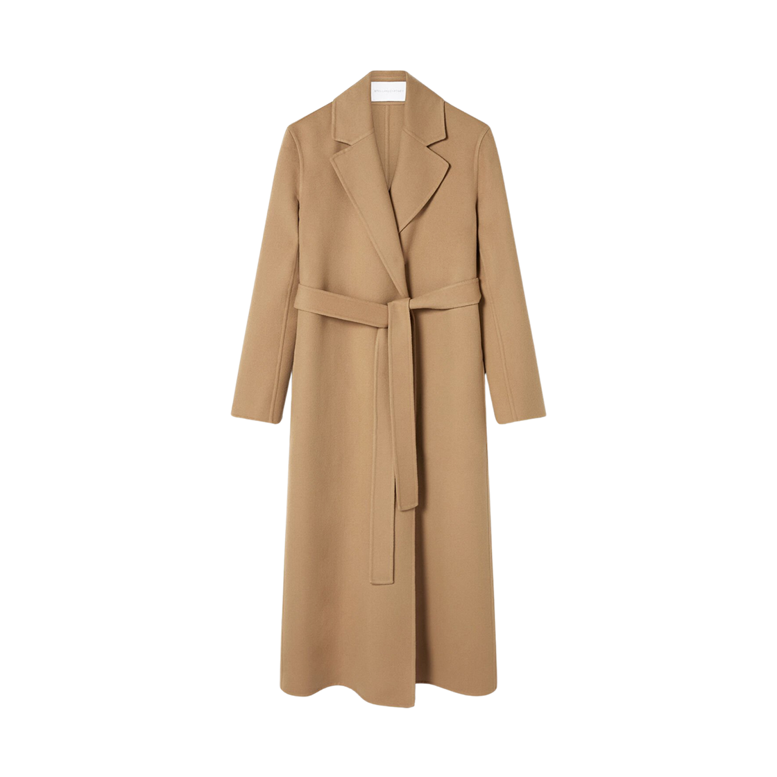 660128SPB052745 (W) Stella McCartney Double-Face Belted Coat New Camel