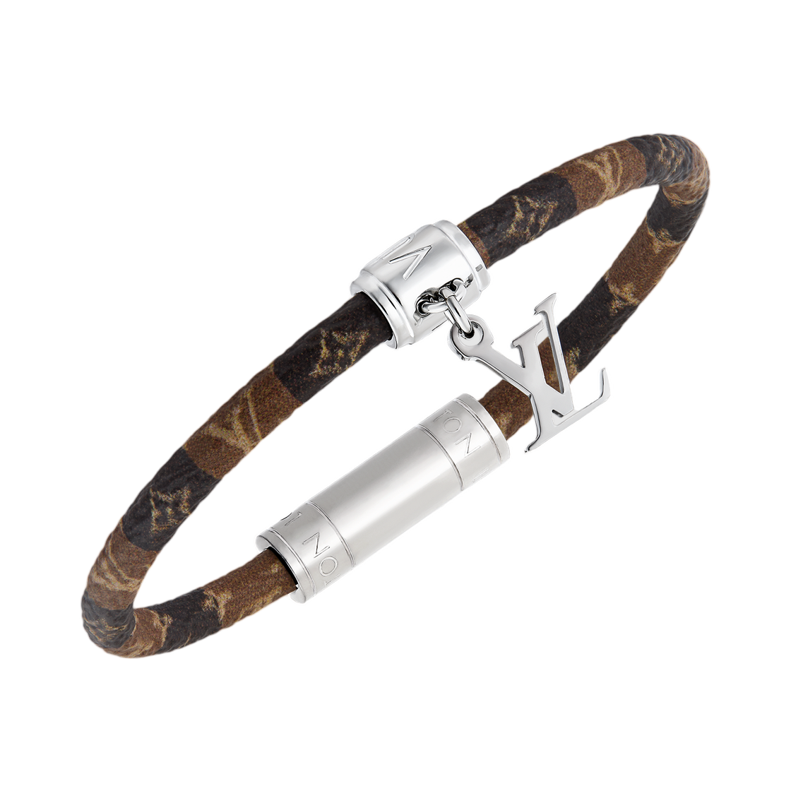 루이비통 킵 잇 컬리지 모노그램 헤리티지 브레이슬릿 브라운(Louis Vuitton Keep It College Monogram Heritage Bracelet Brown) - 2