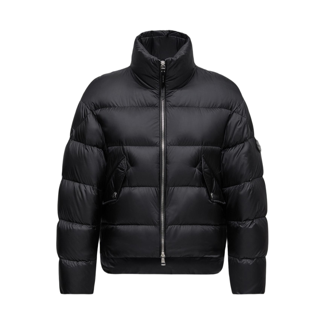 K2-403-1A00009-M6526-999 (W) Moncler x EE72 By Edward Enninful Blas Short Down Jacket Black - 25FW