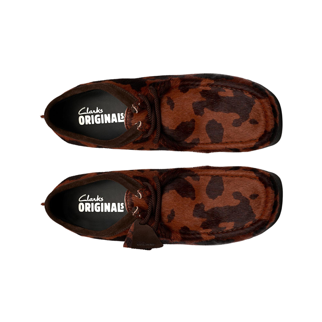 클락스 왈라비 브라운 카우 프린트(Clarks Wallabee Brown Cow Print) - 2