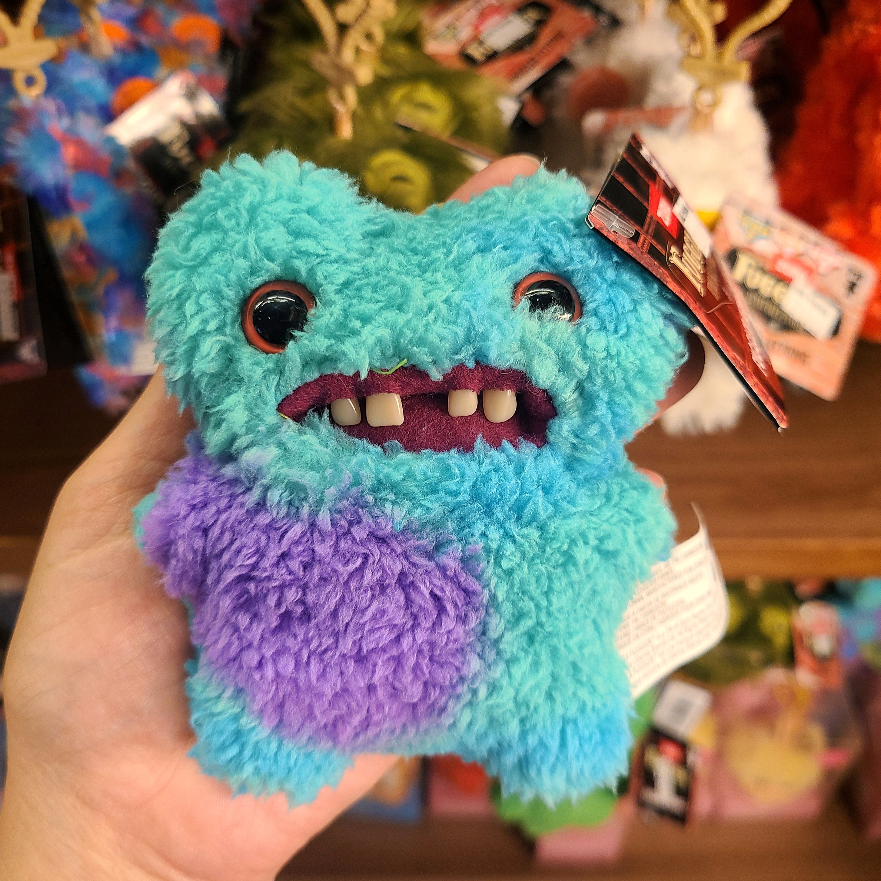 Fuggler McGoo Mix Keyring, Fuggler McGoo Grin Keyring 착용 스타일 - 1