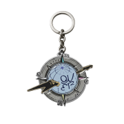 QWER [ROCKATION] METAL SPIN KEYRING