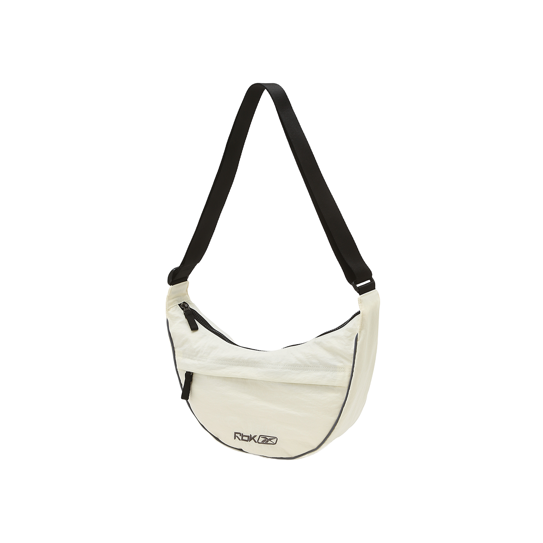 REBA5FY10I4 Reebok Half Moon Nylon Crossbag Pale Beige