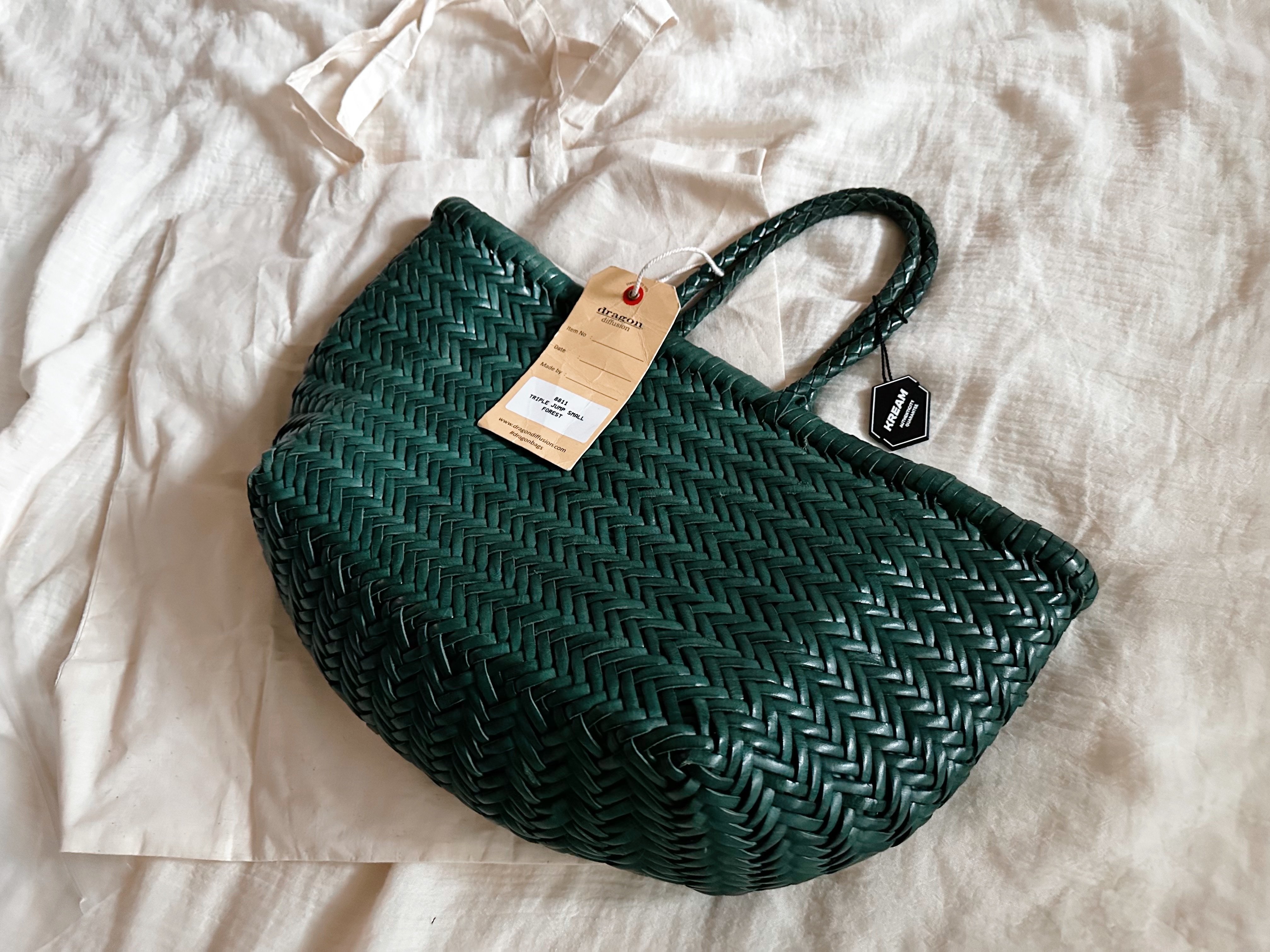 Dragon Diffusion Triple Jump Small Forest Green 착용 스타일