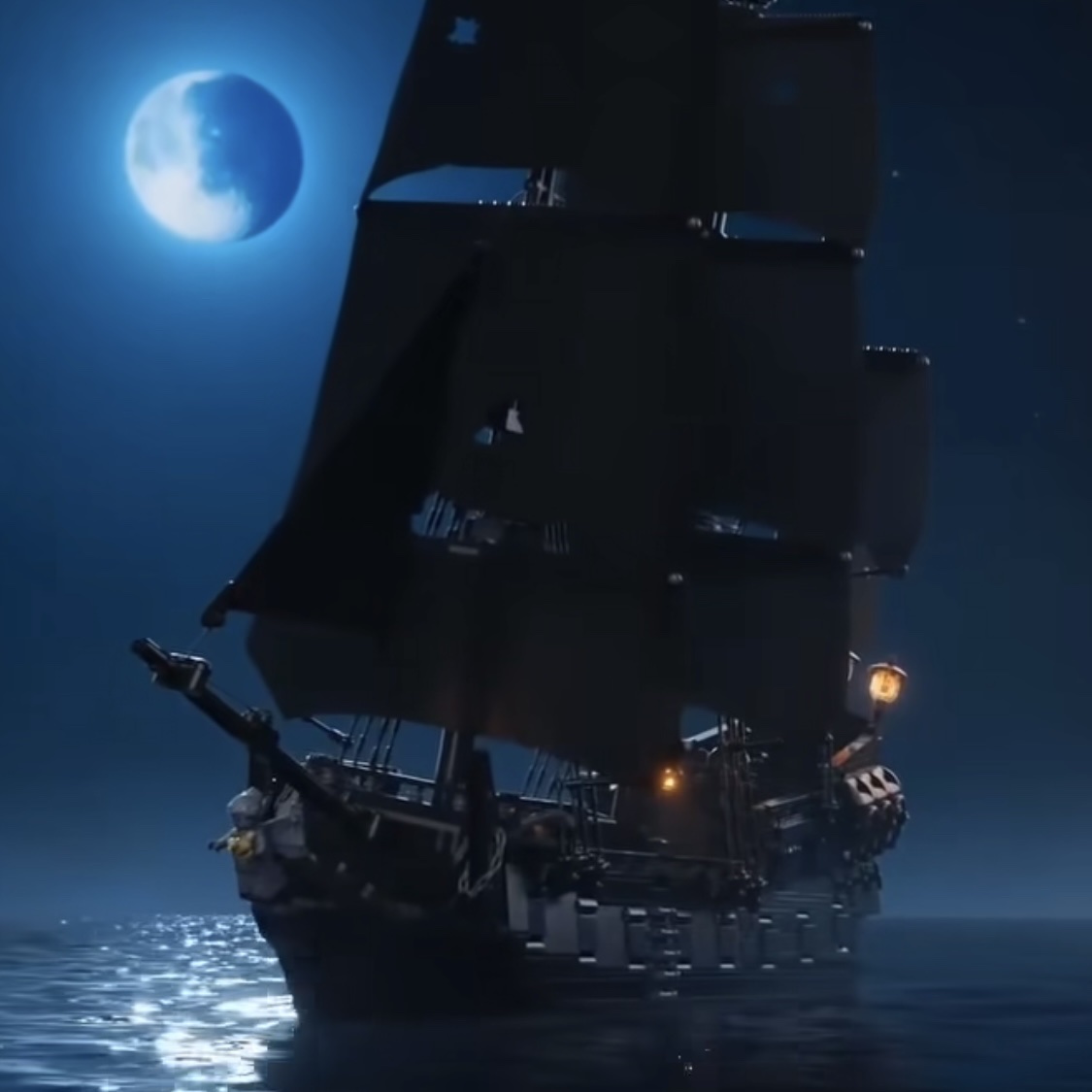 Lego Icons Captain Jack Sparrow's Pirate Ship 착용 스타일 - 8