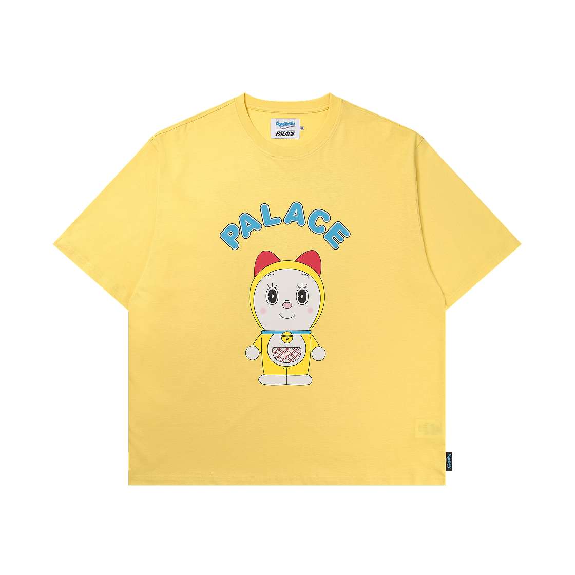 팔라스 x 도라에몽 티셔츠 블레스드 옐로우 - 25FW(Palace x Doraemon T-Shirt Blessed Yellow - 25FW)