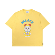 Palace x Doraemon T-Shirt Blessed Yellow - 25FW