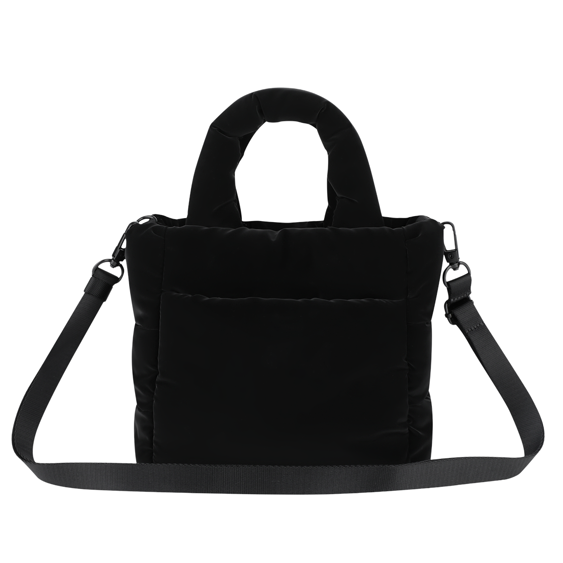노스페이스 플럼피 토트백 미니 매트 블랙 - 25FW(The North Face Plumpy Tote Bag Mini Matt Black - 25FW) - 2