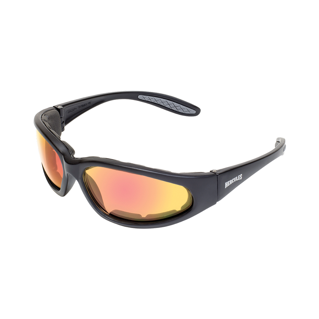 - Global Vision 24 Hercules 1 Plus GTR A/F Matte Black Clear to Smoke with G-Tech Red Coating Photochromic Lenses