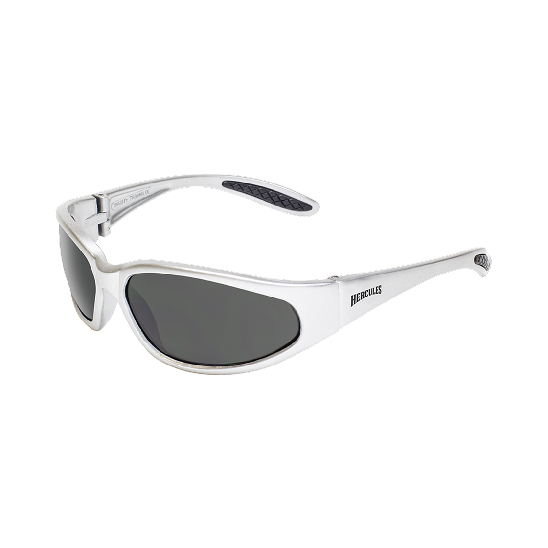 글로벌 비전 헤라클레스 1 SM 글로스 실버 스모크 렌즈(Global Vision Hercules 1 SM Gloss Silver Smoke Lenses)