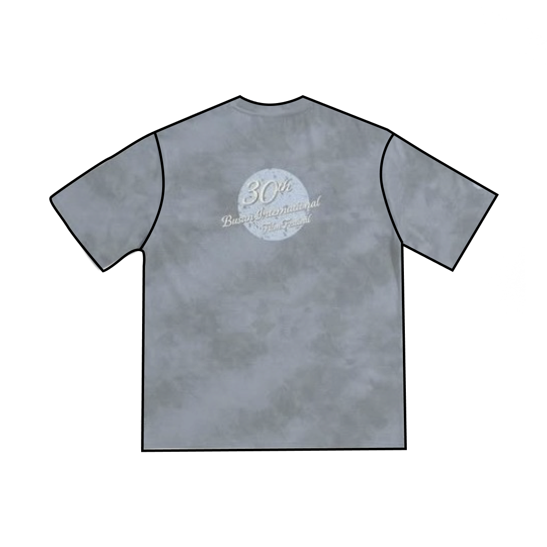 아이앱 스튜디오 x p!tt 30주년 BIFF 티셔츠 네이비 워싱(IAB Studio x p!tt 30th BIFF T-shirt Navy Washing) - 1