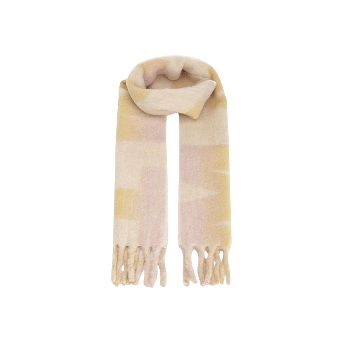 EC056XFA-B1C32A-90BE Isabel Marant Loliana Scarf Beige - 25FW