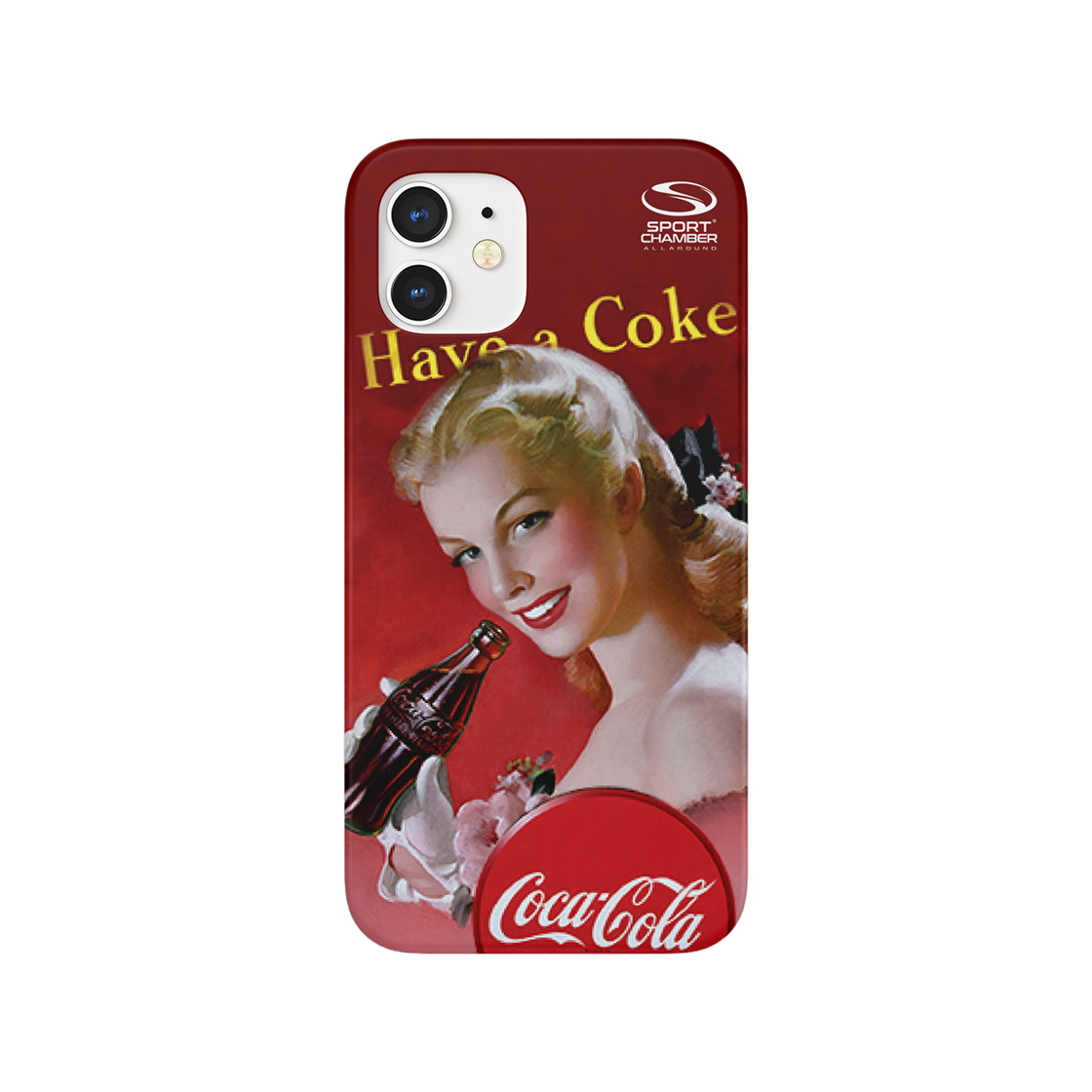 스포츠챔버 x 코카콜라 블론드 폰케이스(SPORT CHAMBER x Coca-Cola Blonde Phone Case)