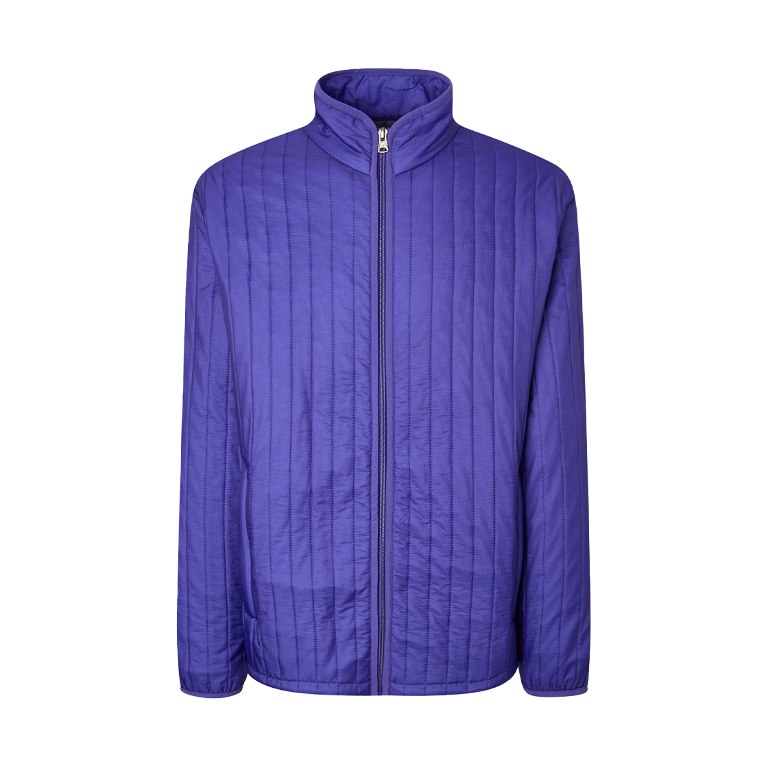 히스헤지스 세로 스트라이프 경량 패딩 퍼플 블루(HIS HAZZYS Vertical Stripe Lightweight Down Jacket Dark Gray)