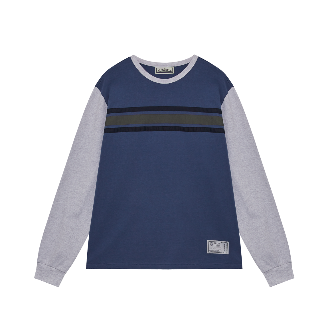 사로스 코튼 슬리브 빈티지 블루 2(Saros Cotton Sleeved Vintage Blue 2)