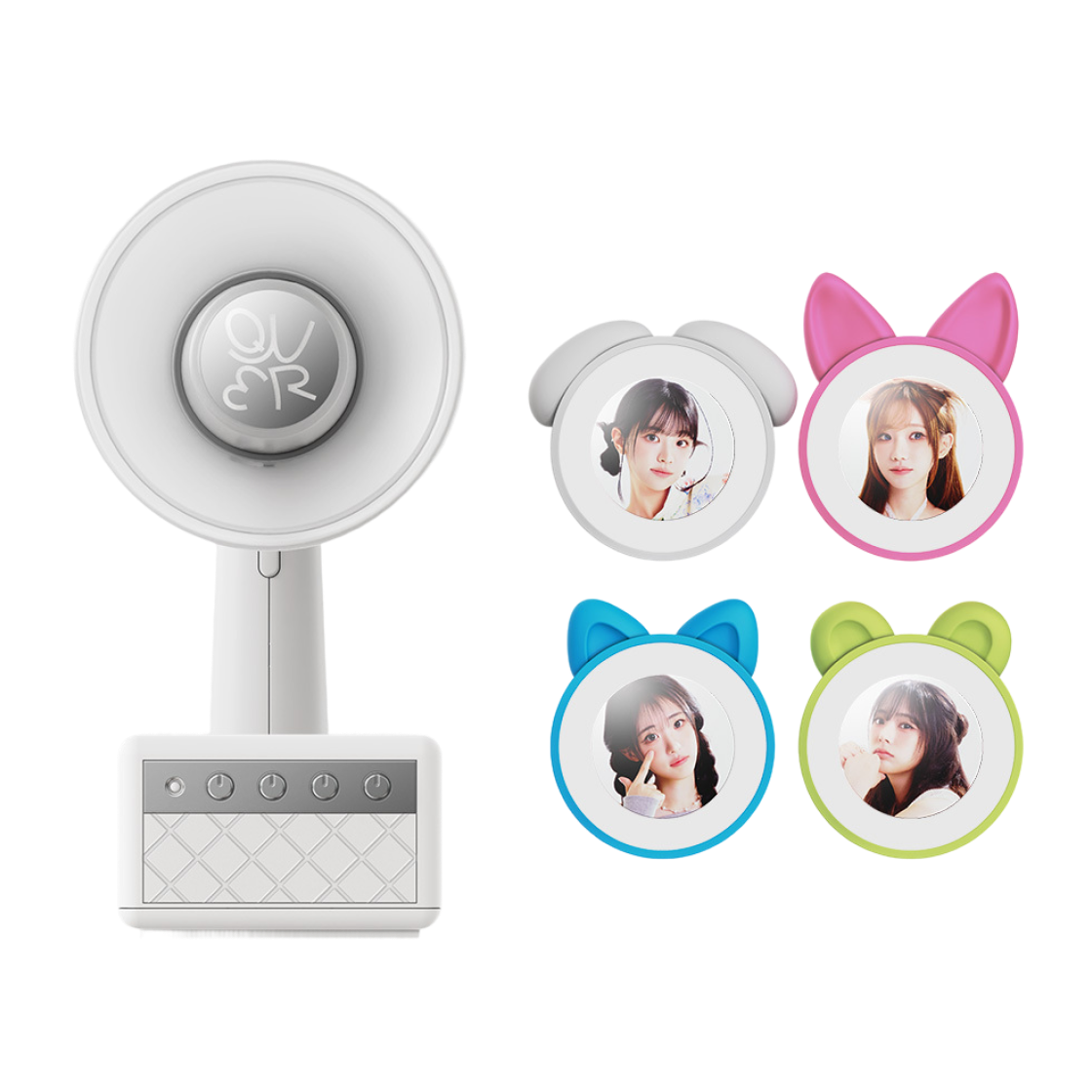 [큐더블유이알] 공식 응원봉 풀패키지 세트([QWER] OFFICIAL LIGHT STICK FULL SET)