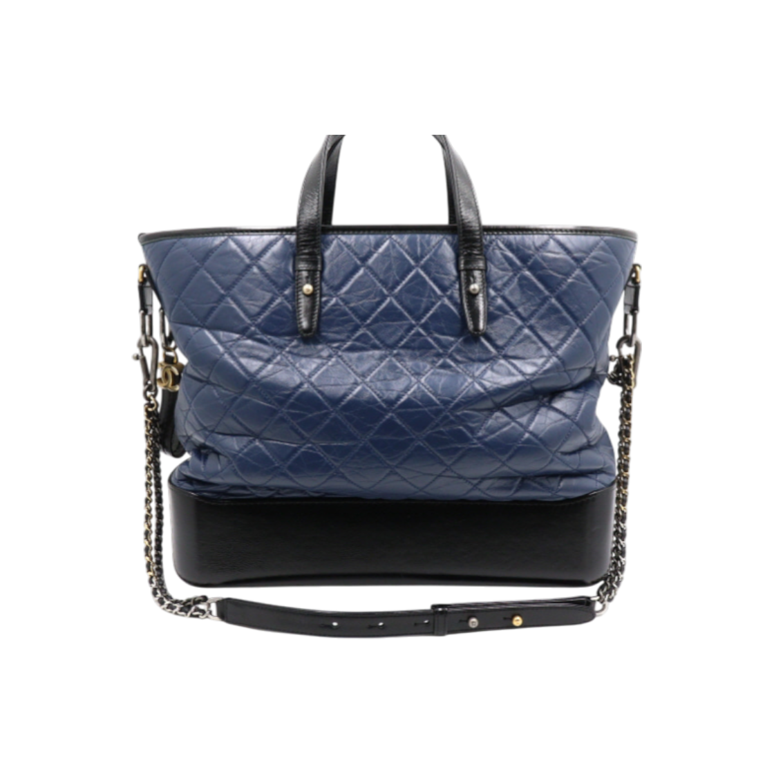 ITW5ODC9LI9W Chanel Gabrielle Shopping Tote Bag in Navy