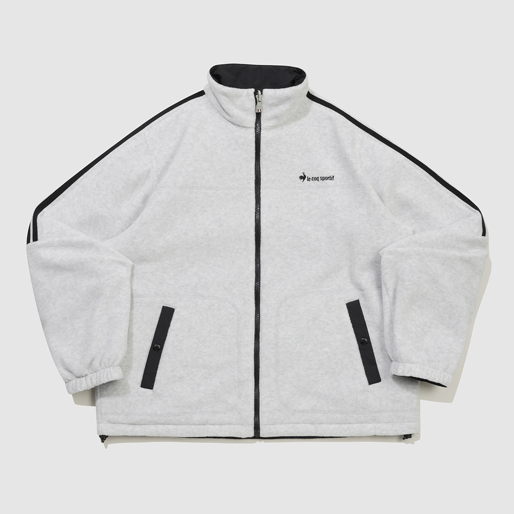 르꼬끄 스포르티브 온라인전용 유니 네오 선데이 듀스 오버 자켓 - 블랙 (QQ323JJK91)(le coq sportif Online Exclusive Unisex Neo Sunday Deuce Jacket Black) - 6