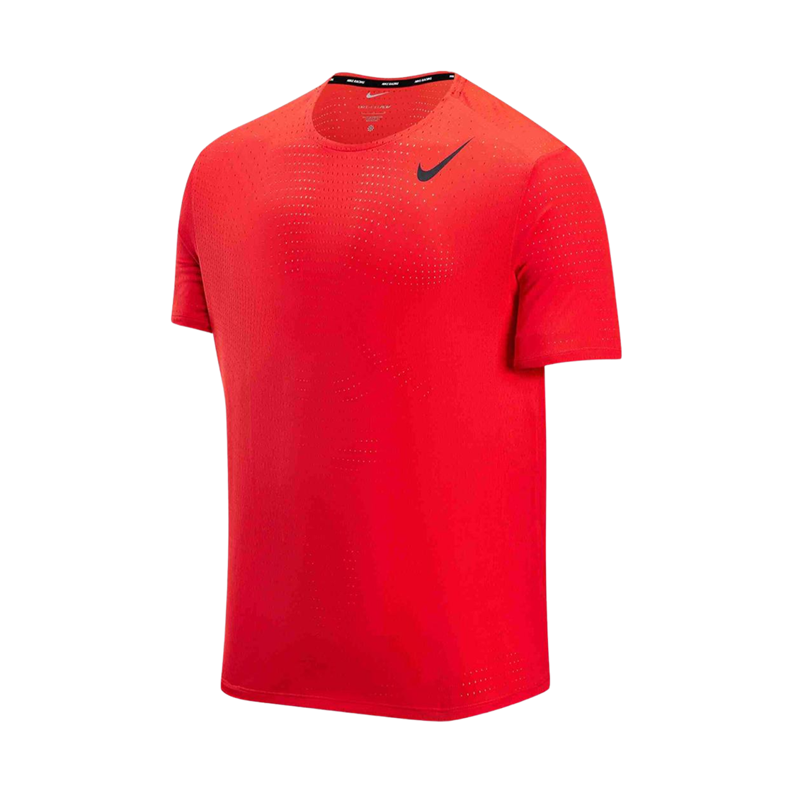 HJ3378-696 Nike Aeroswift Dri-Fit ADV Short Sleeve Running Top Light Crimson Black - Asia