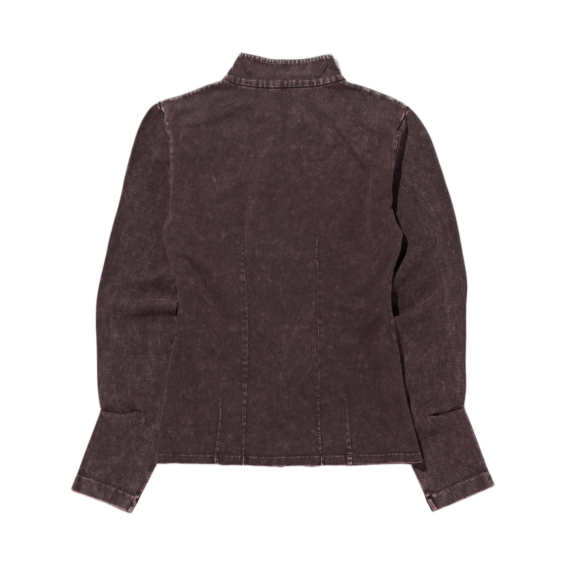 (W) 미스치프 워시드 저지 셔츠 퍼플 브라운((W) Mischief Washed Jersey Shirt Purple Brown) - 2