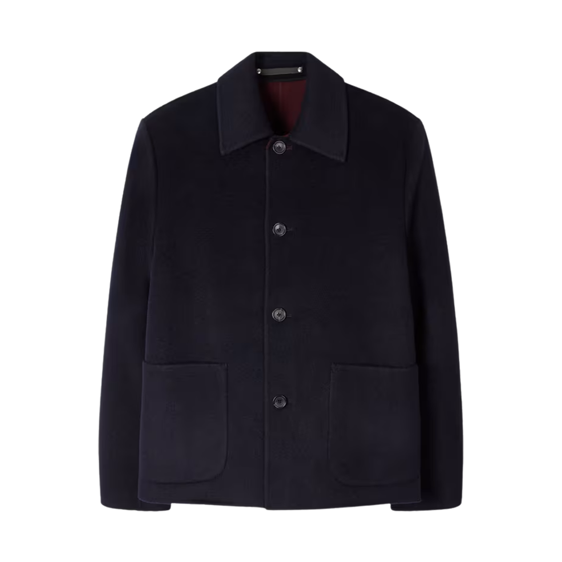 폴 스미스 더블 페이스 울 블렌드 숏 코트 네이비(Paul Smith Double Face Wool Blend Short Coat Navy)