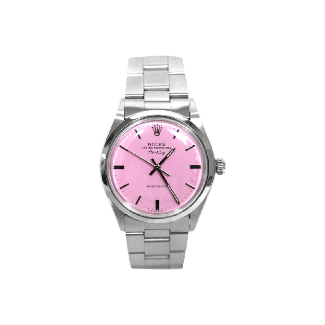 ITA4N5CGNSSR Rolex Air-King Steel Silver Pink Dial 34mm