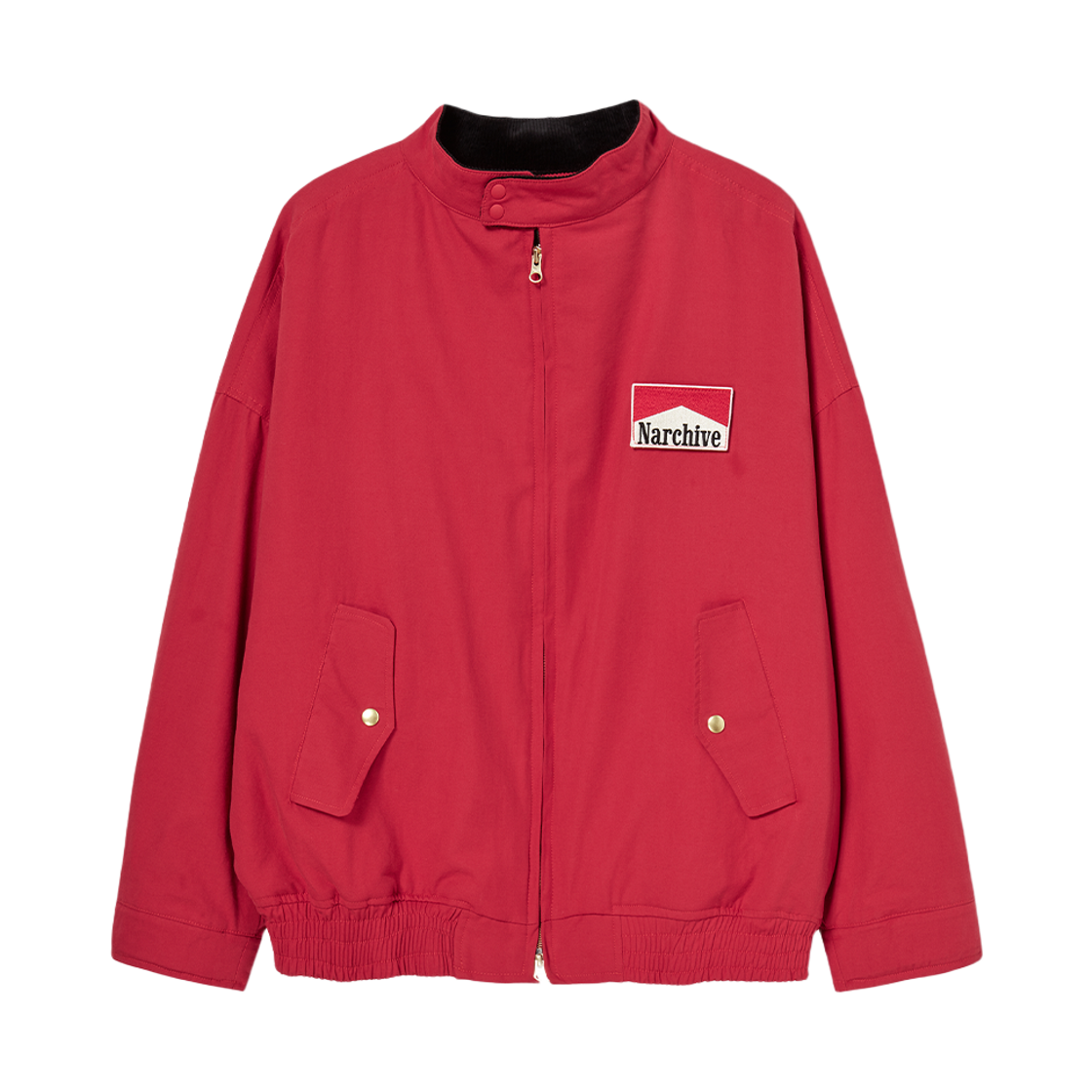 NV25FAJP01RE N ARCHIVE Dust Club Washed Cotton Jumper Red