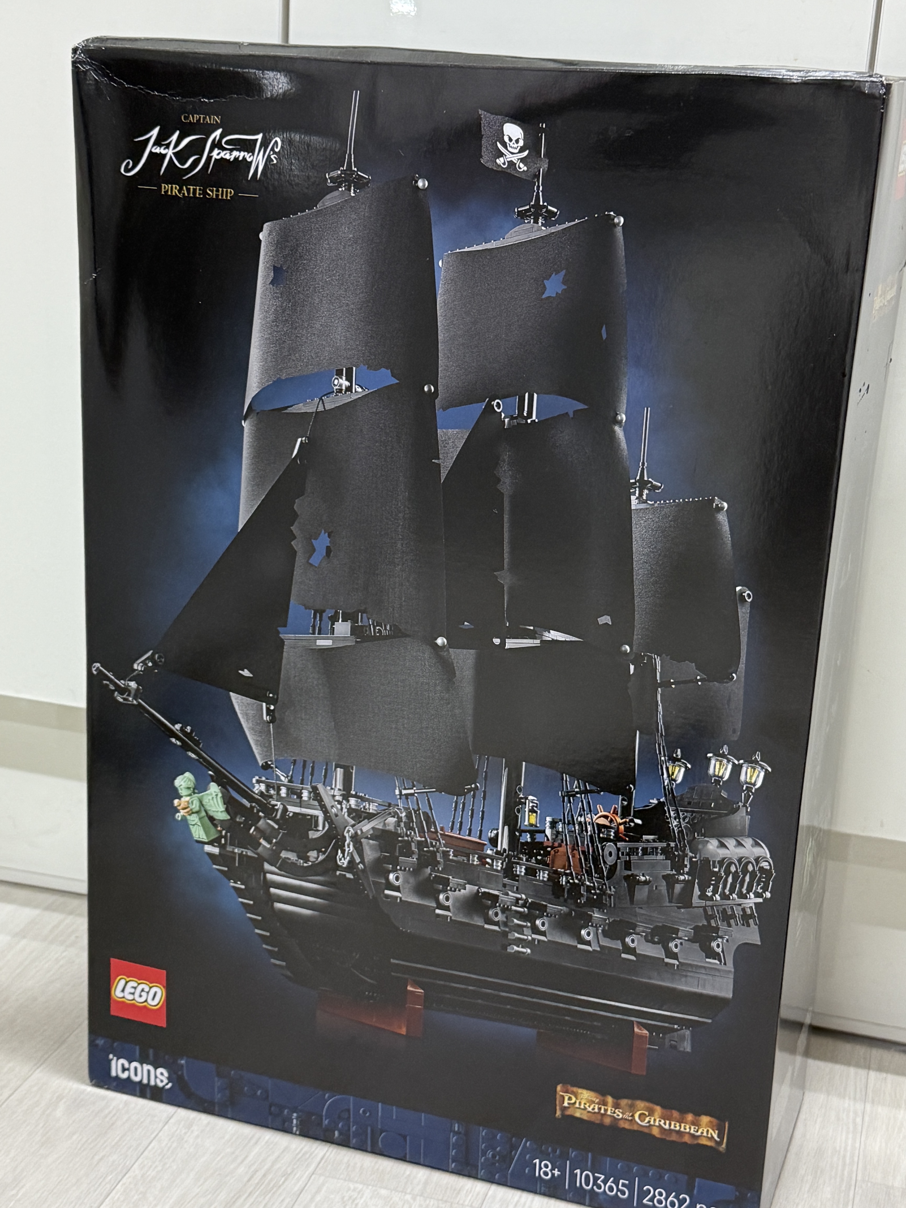Lego Icons Captain Jack Sparrow's Pirate Ship 착용 스타일