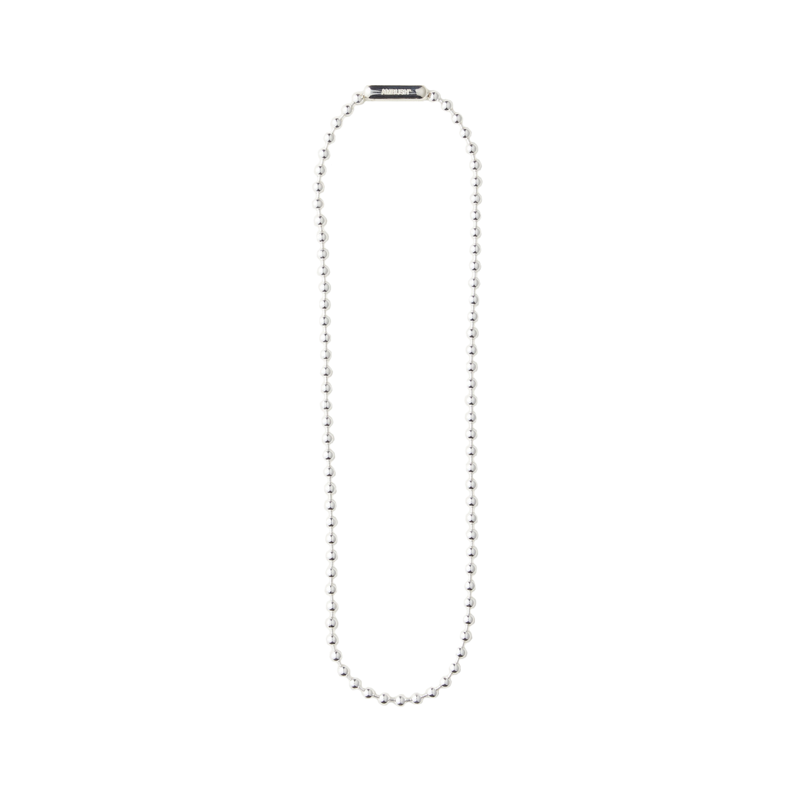 앰부쉬 우먼 볼 체인 네클리스 실버 - 25FW(Ambush Women Ball Chain Necklace Silver - 25FW)