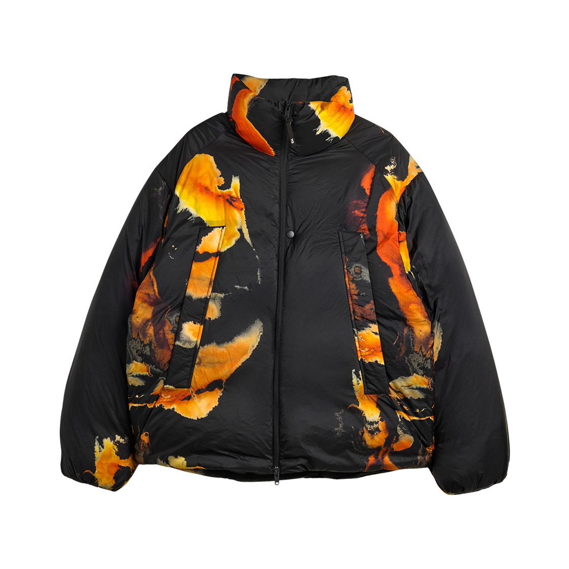 KA2364 Y-3 AOP Puffer Jacket Multicolor Black