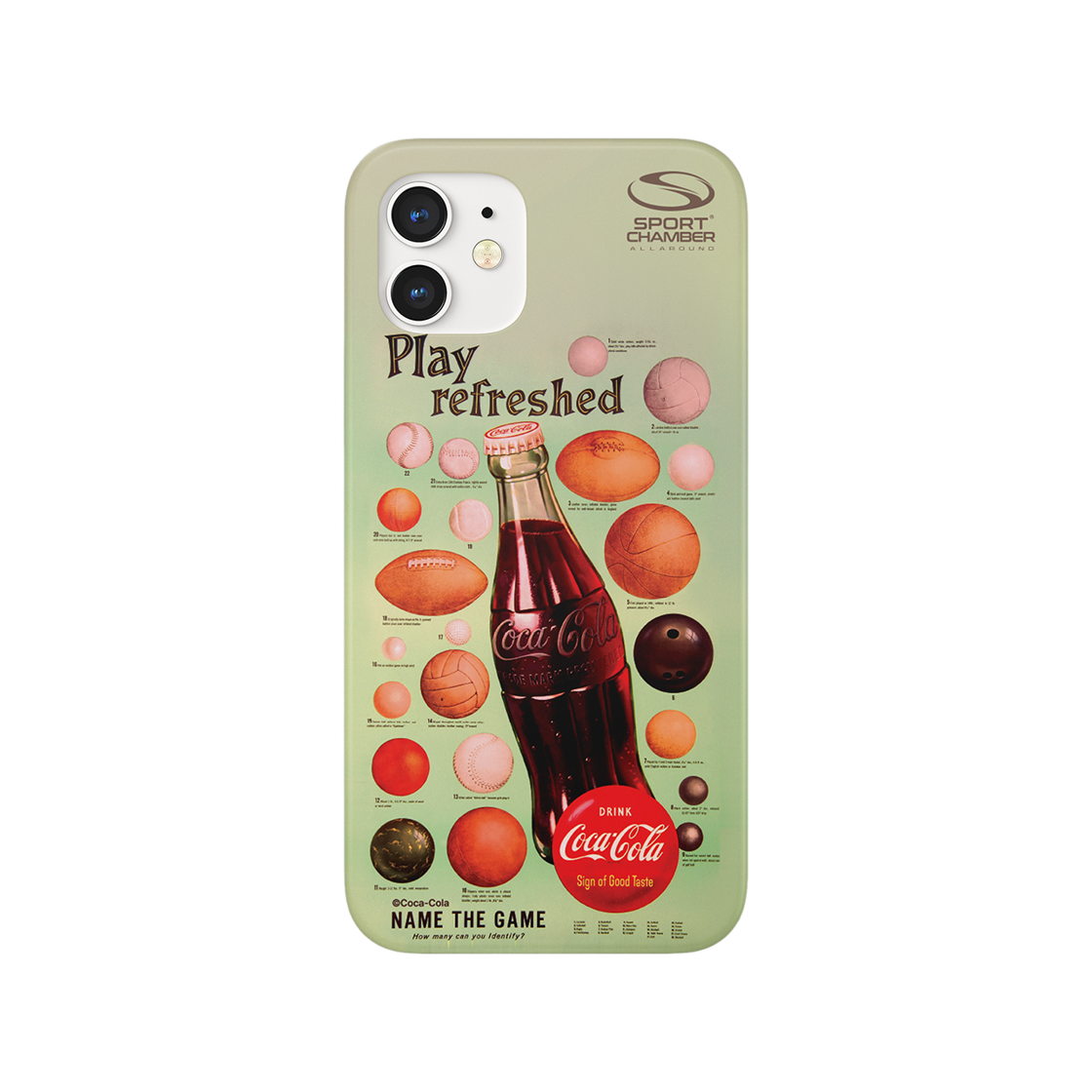 SCBEF1ACU08 SPORT CHAMBER x Coca-Cola Game Phone Case