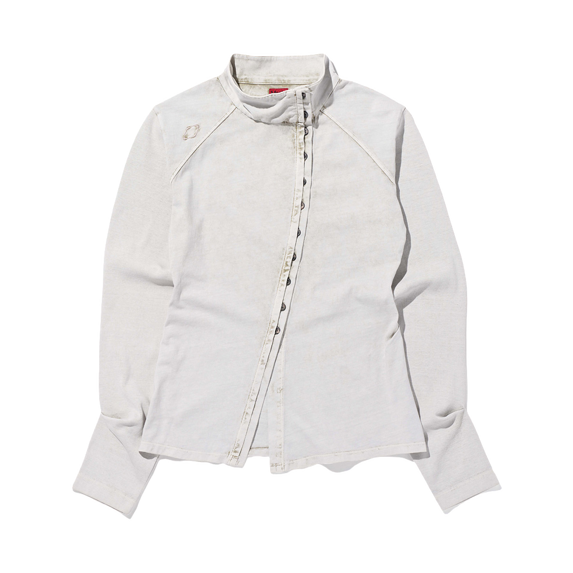 MF25FWSH03 (W) Mischief Washed Jersey Shirt Light Beige