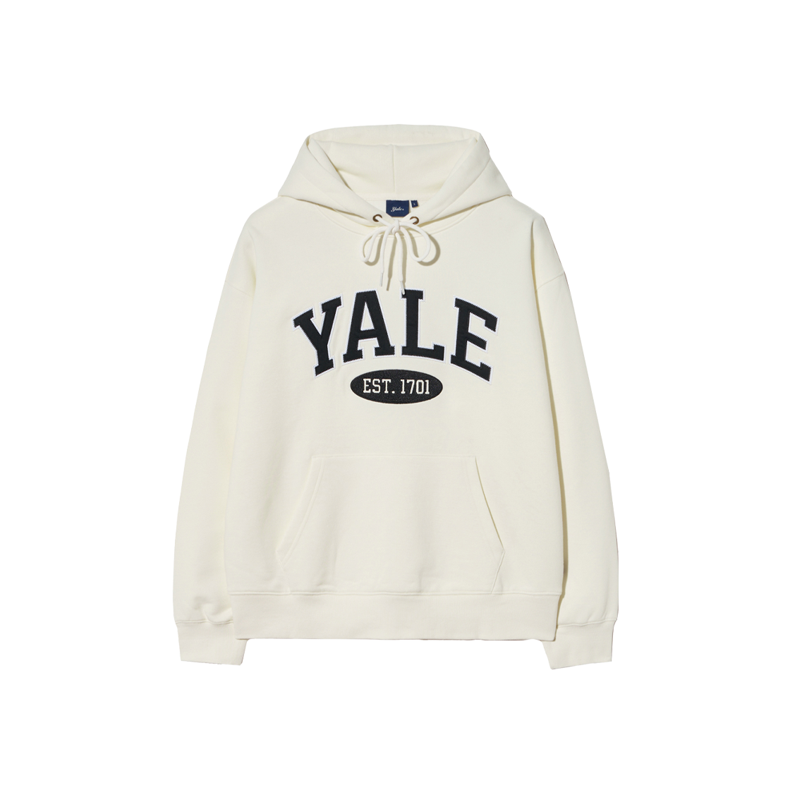 YFF1HD301SIV Yale 2 Tone Arch Hoodie_Ivory