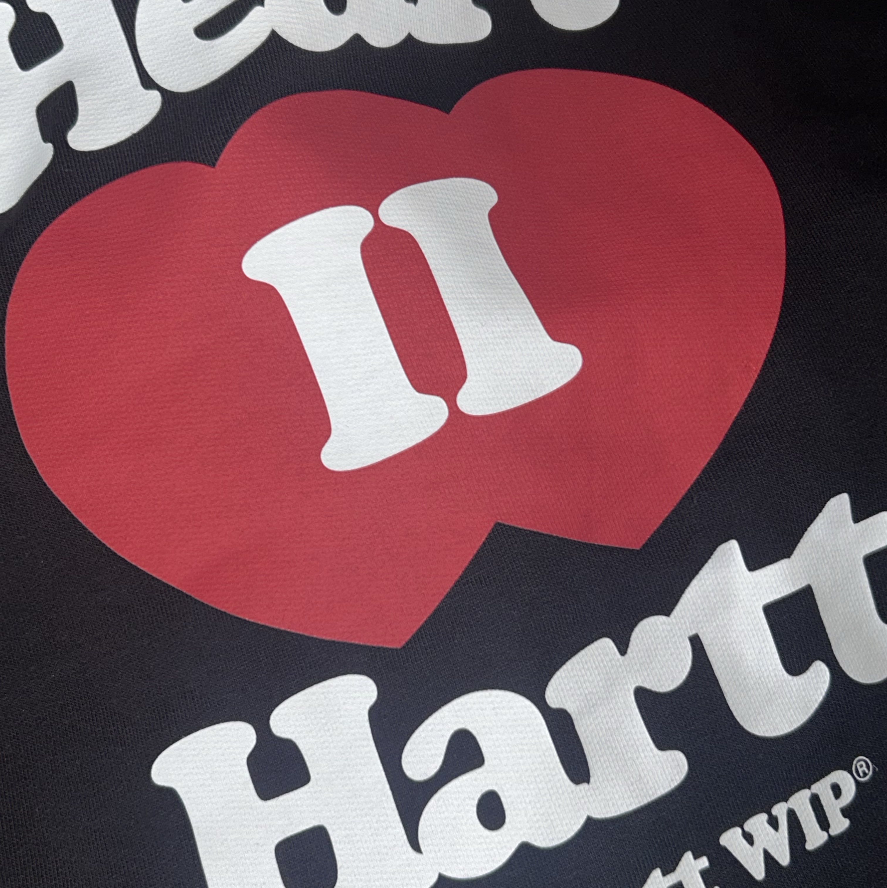 Carhartt WIP Hooded Heart II Hartt Sweat Jacket Black 착용 스타일