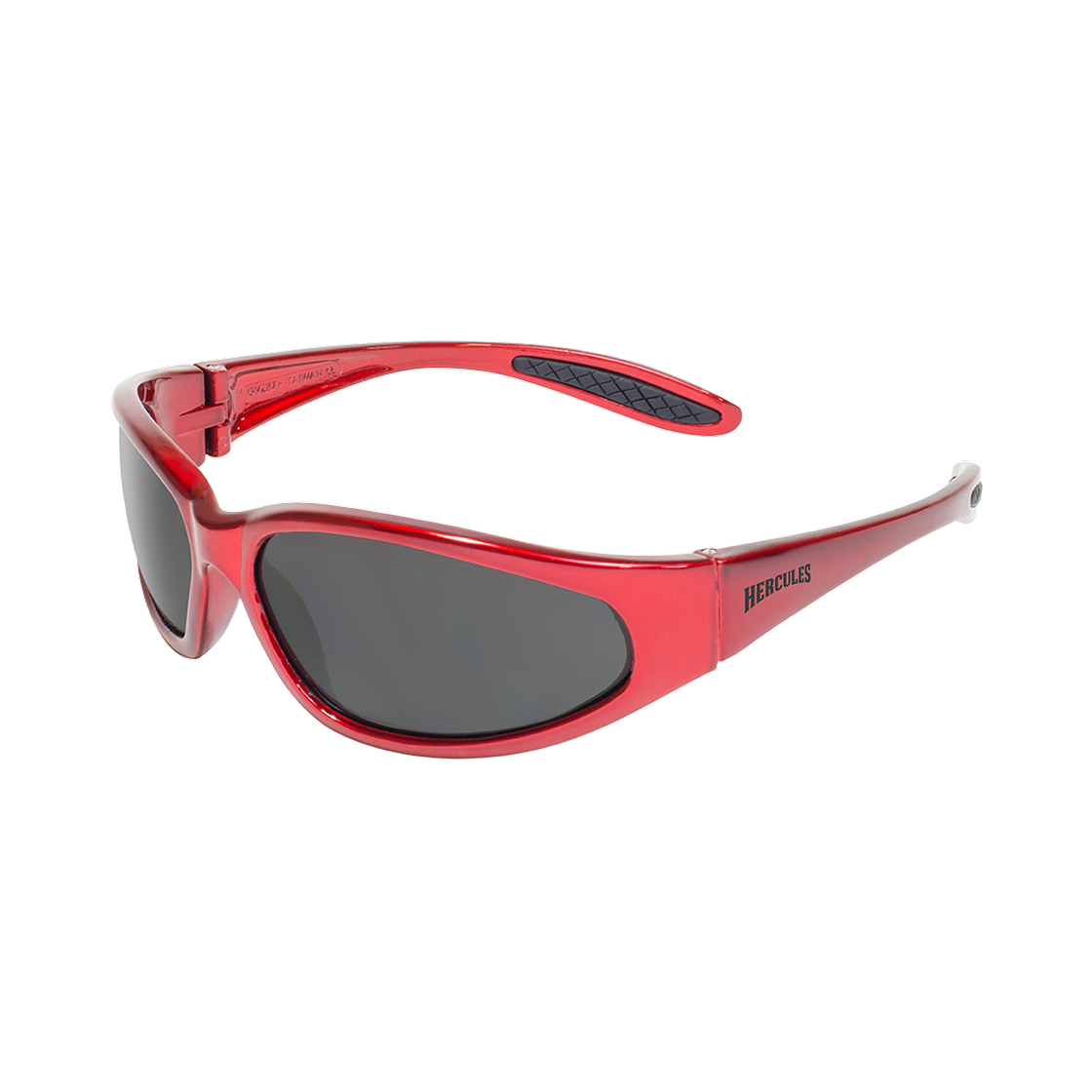 글로벌 비전 헤라클레스 1 SM 글로스 레드 스모크 렌즈(Global Vision Hercules 1 SM Gloss Red Smoke Lenses)
