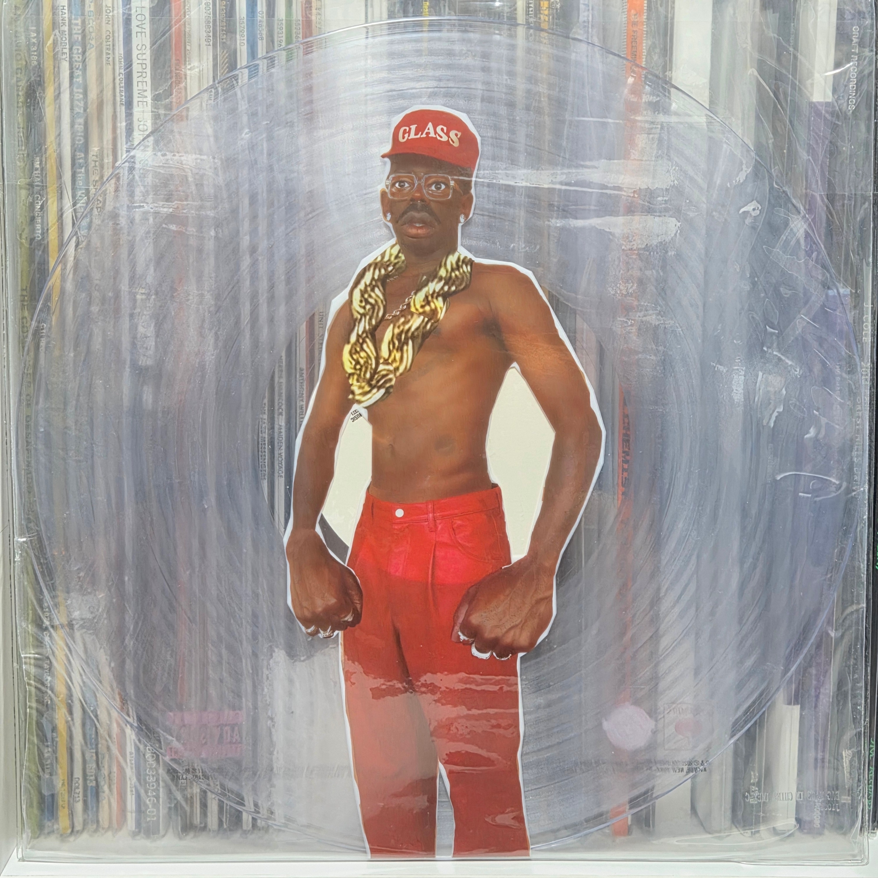 Tyler, The Creator 8th Album Don't Tap The Glass LP Clear 착용 스타일