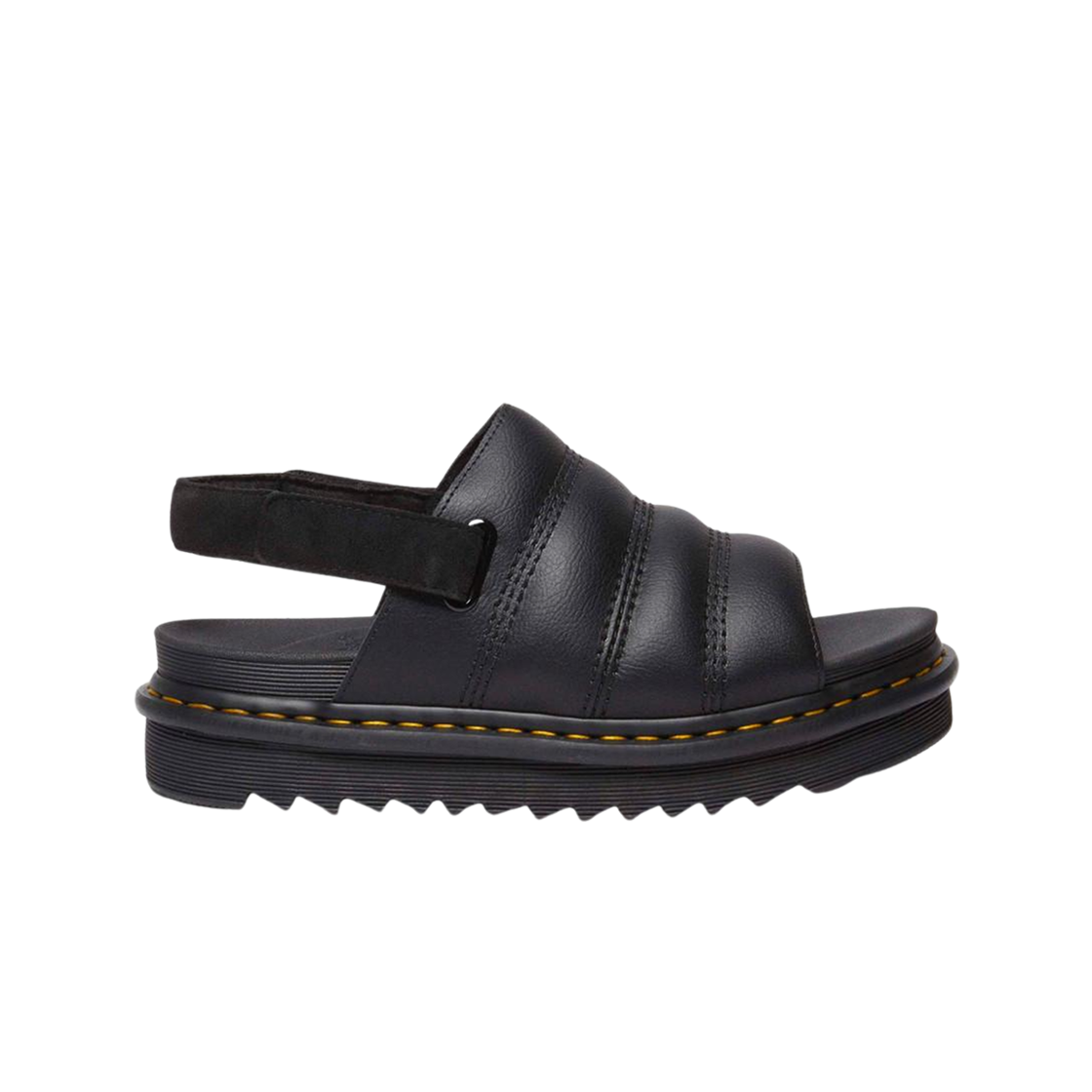 41358001 Dr. Martens Kole Athena Leather Strap Sandals Black
