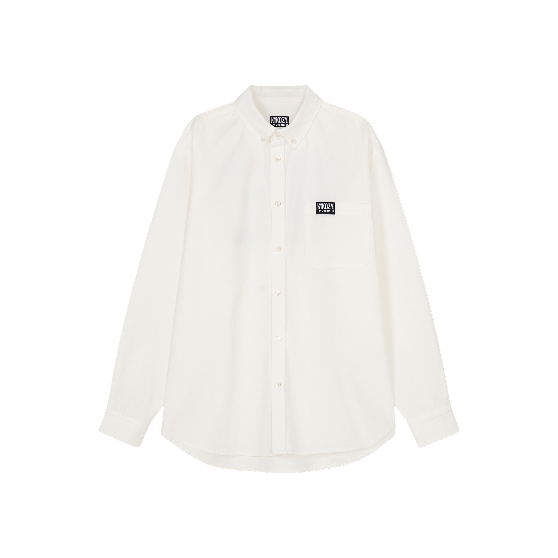 S34885 Kikozy Silent Swing Oxford Shirt_White