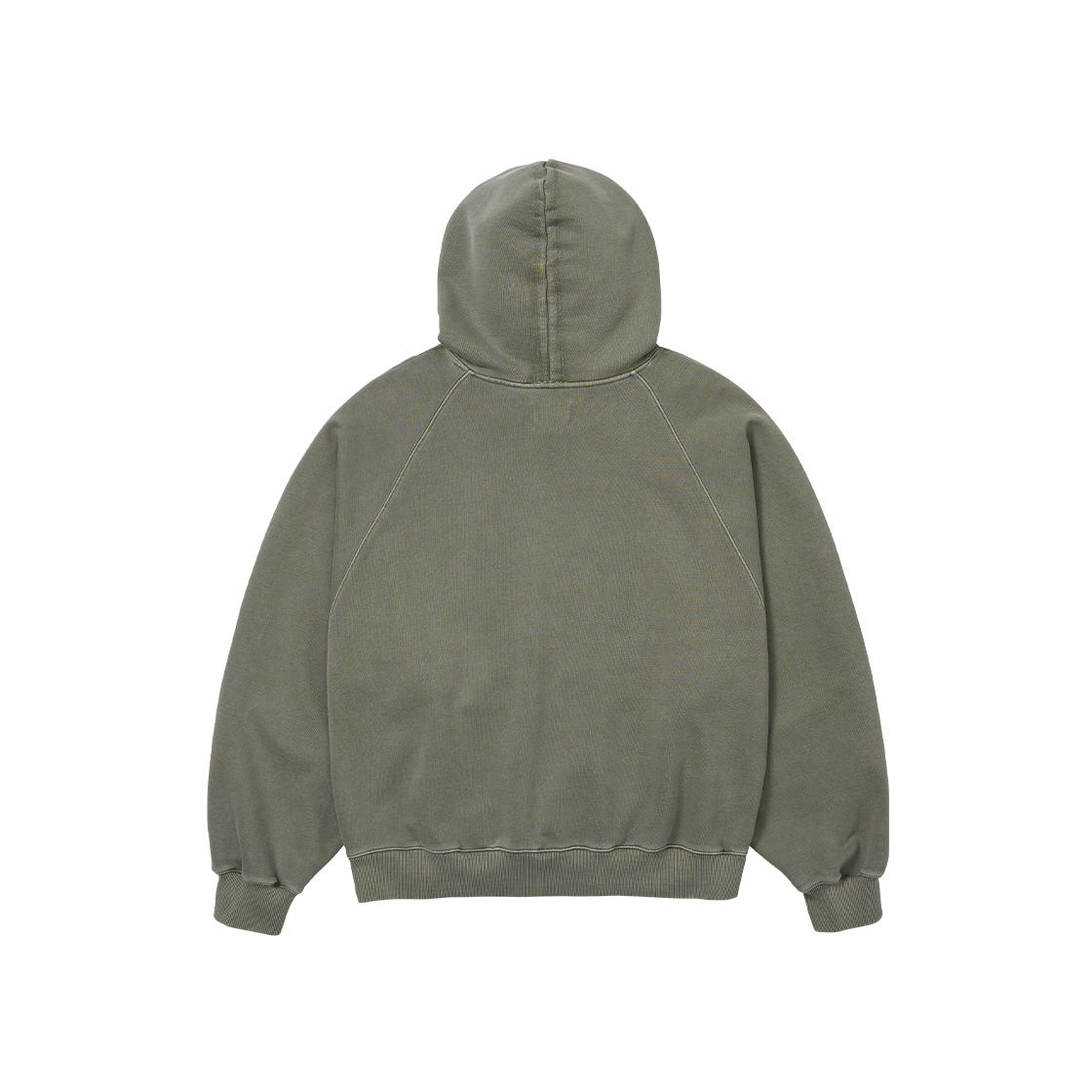 아조바이아조 래글런 레이스 트리밍 후디 카키(AJOBYAJO Raglan Lace Trimming Hoodie Khaki) - 2