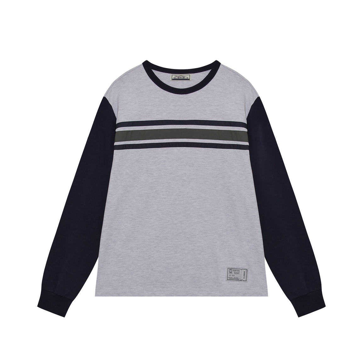 P00000DS Saros Cotton Sleeved Melange 2