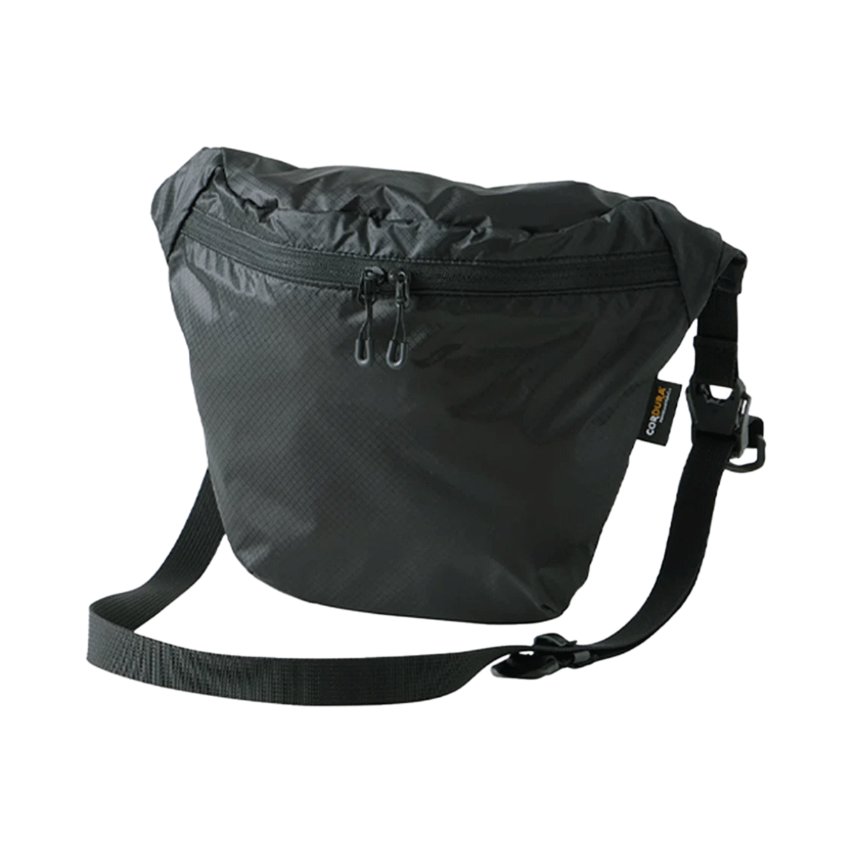 골드윈 코듀라 립 스탑 사코슈 백 블랙 - 25FW(Goldwin Cordura Rip stop Sacoche Bag Black - 25FW)