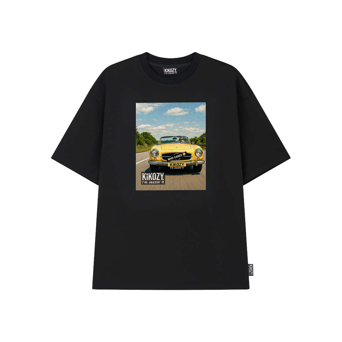 34442 Kikozy T-Shirt Piece03 Black