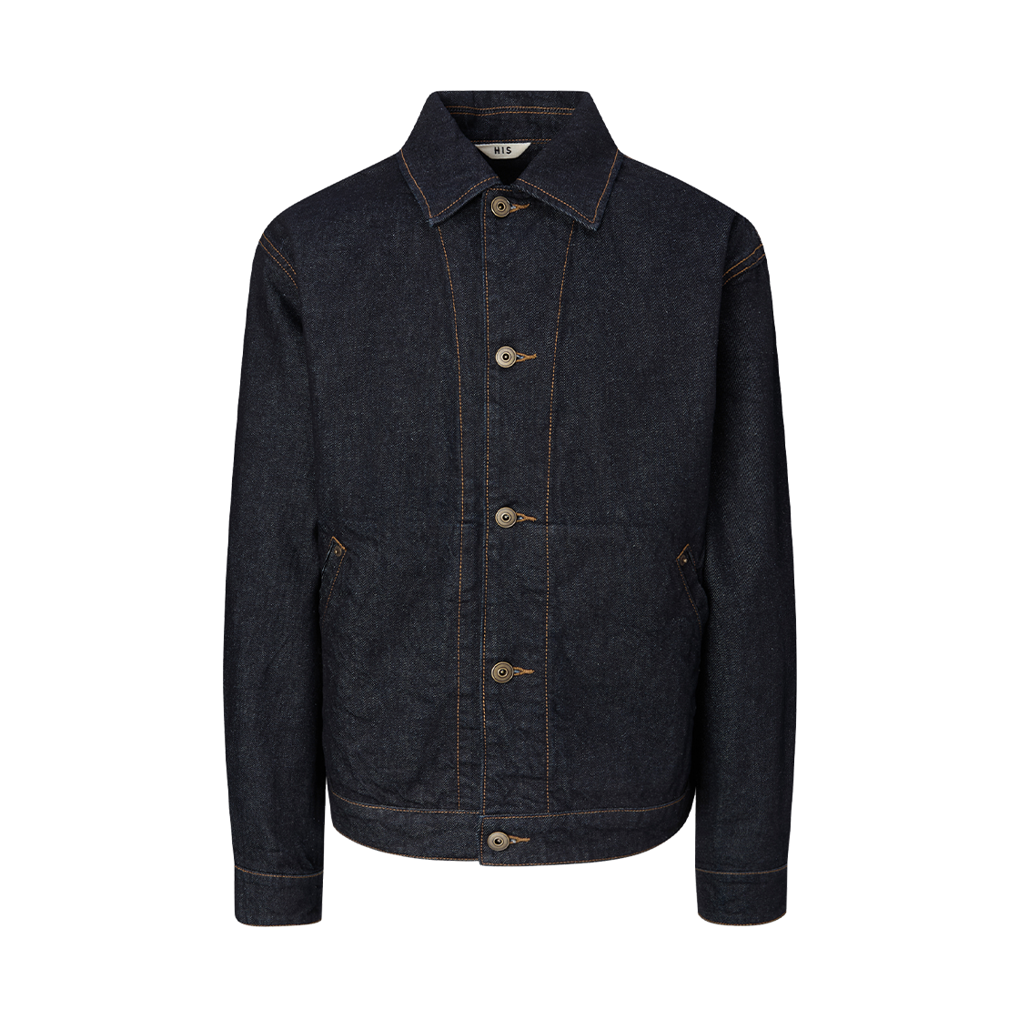 HZJU5F802N2 HIS HAZZYS Corduroy Fireman Clip Jacket Cream