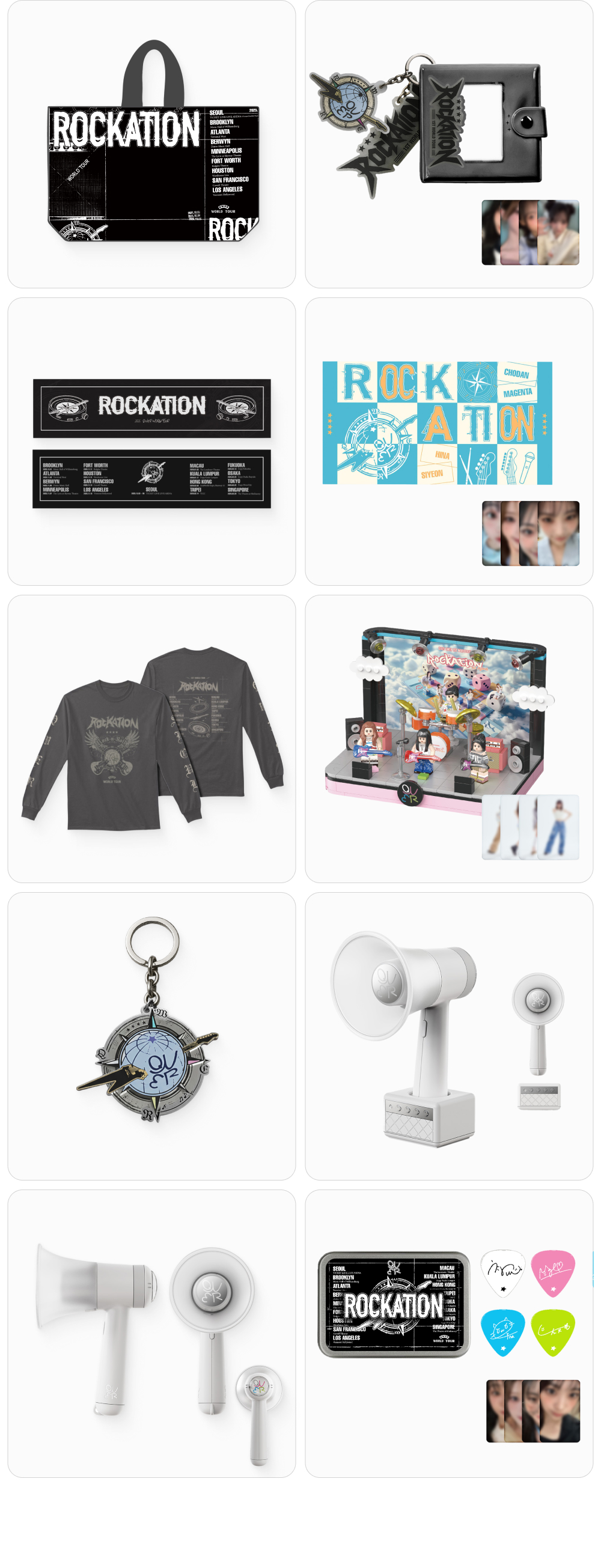 Exclusive - QWER 티켓&머천다이즈 | KREAM