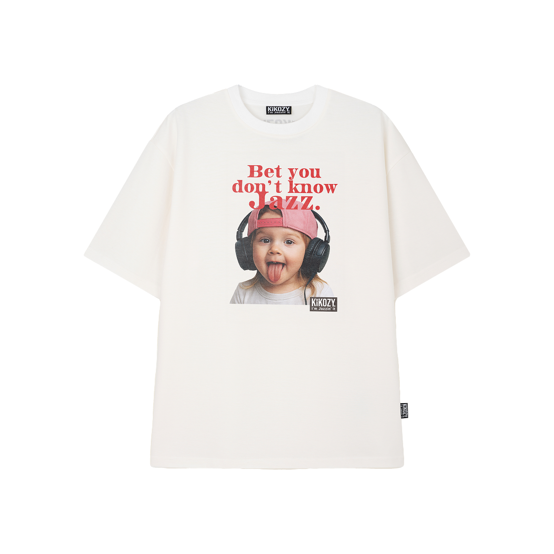 34446 Kikozy T-Shirt Jazz Baby03 White