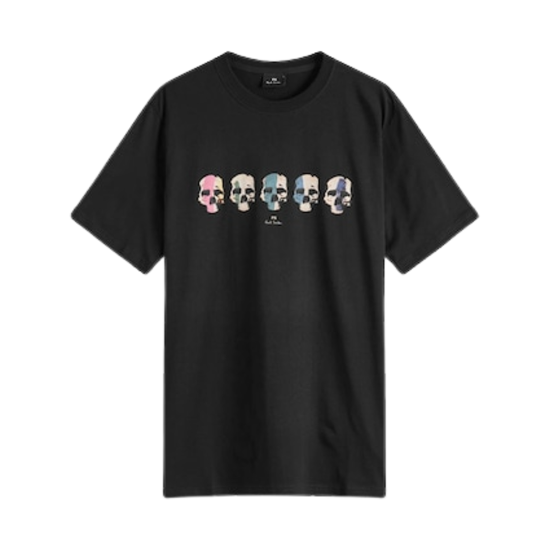M2R-011R-PP5129-79 Paul Smith Skull Print T-Shirt Black