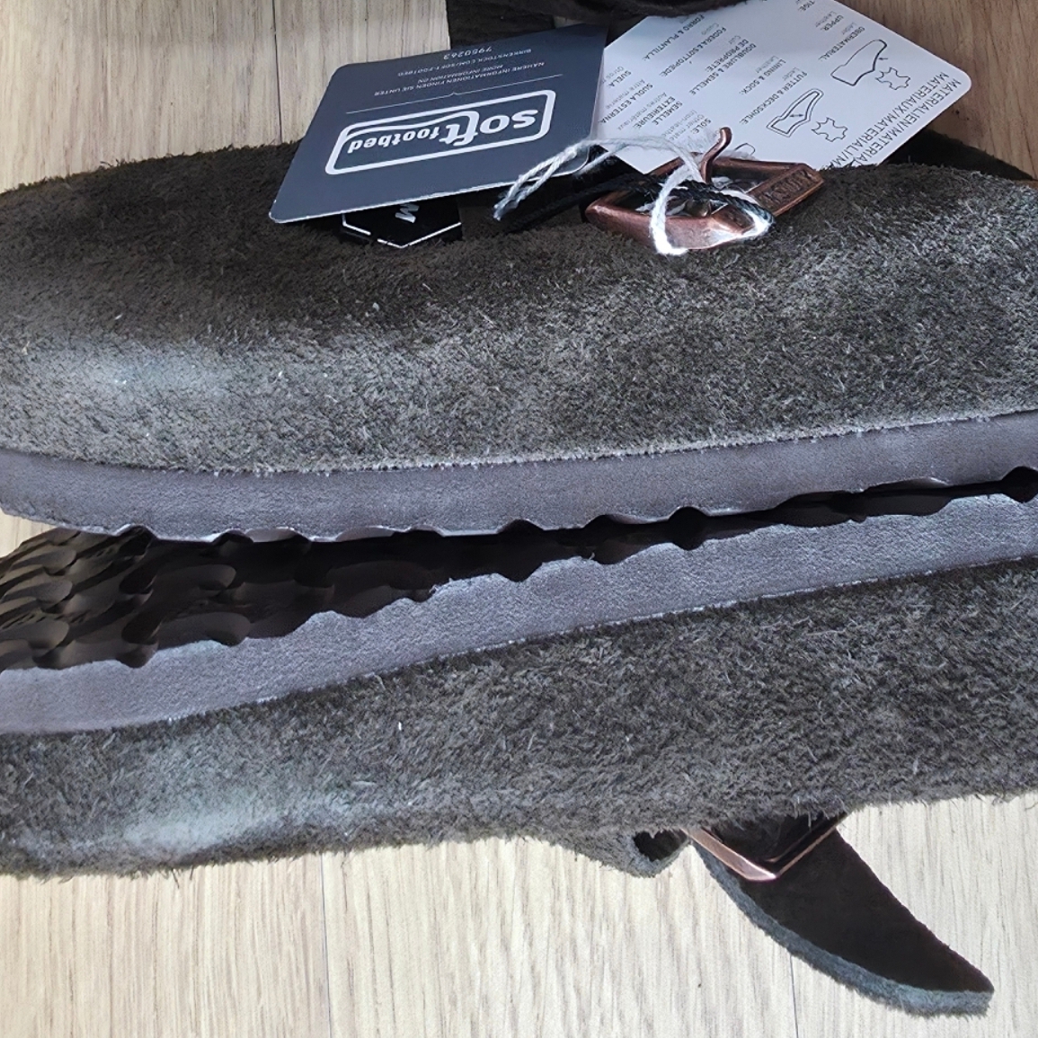 Birkenstock Boston Soft Footbed Mocha - Regular 착용 스타일 - 2